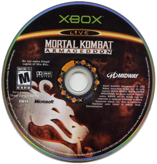 Mortal Kombat - Armageddon (USA) Game Disc